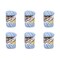 Lily Sugar'N Cream Faded Denim Yarn - 6 Pack of 57g/2oz - Cotton - 4 Medium (Worsted) - 95 Yards - Knitting/Crochet